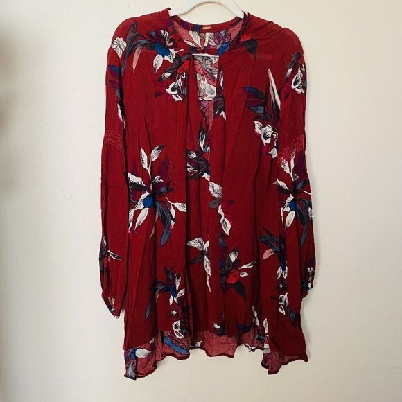 Free People Tree Swing Tunic Boho Dress Xs - Picture 5 of 9